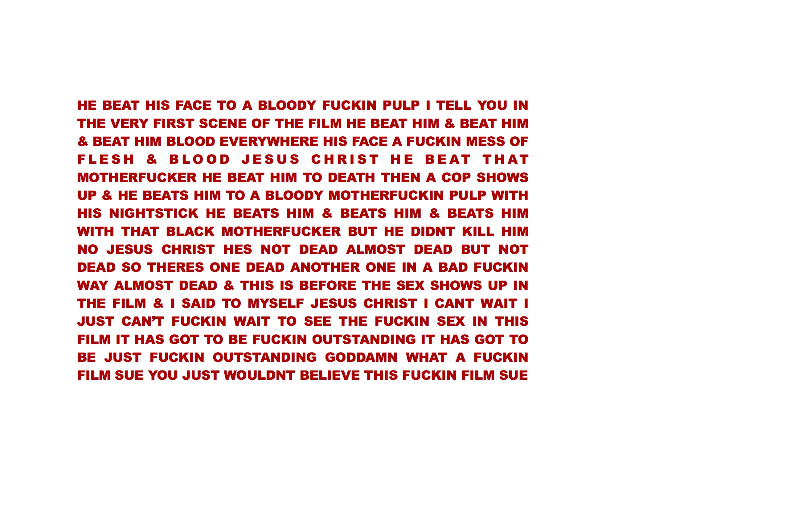 bloodied